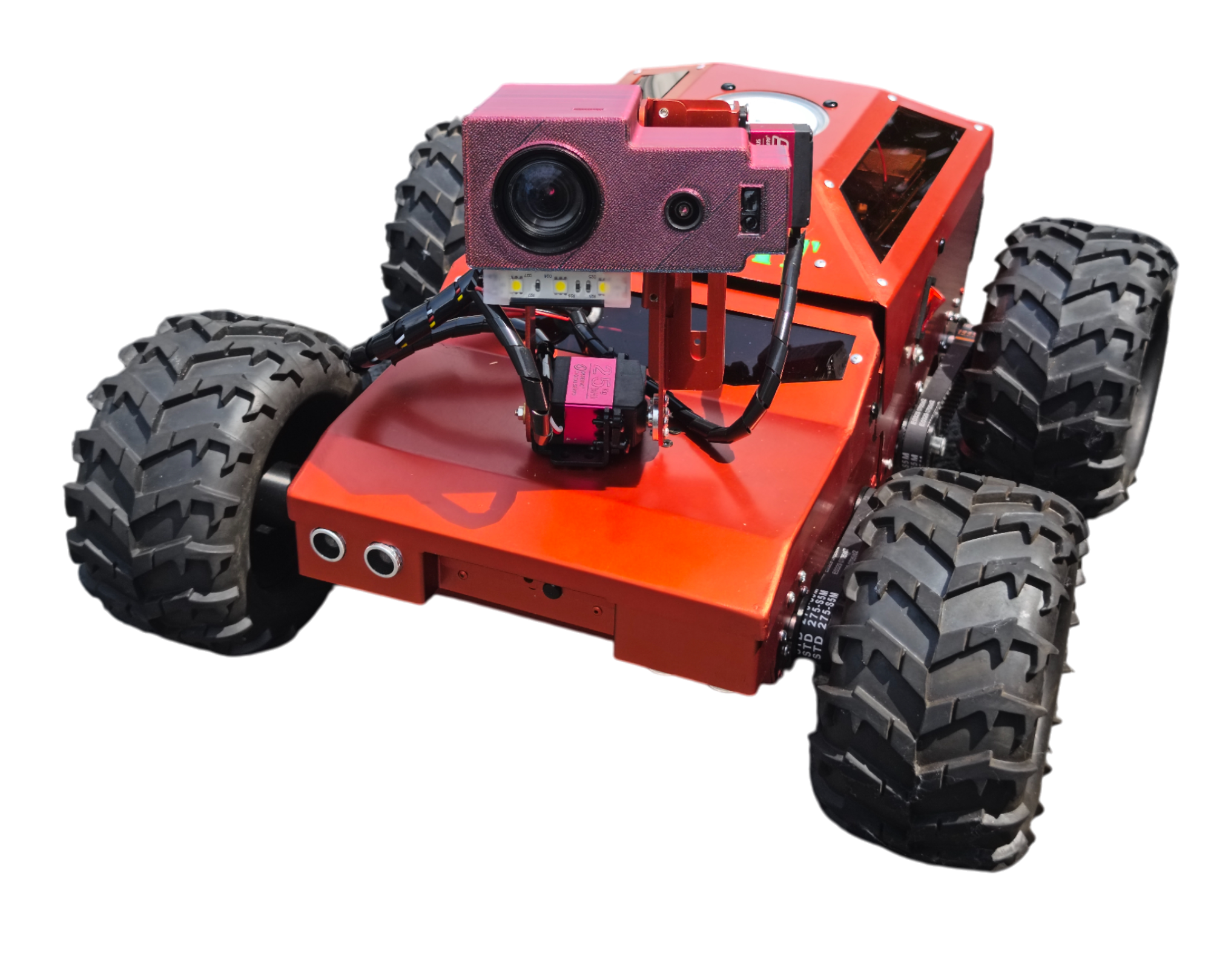 Hellcat red alumium body